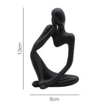 Abstract Thinker Statue