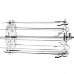 Rotating BBQ Grill Skewers