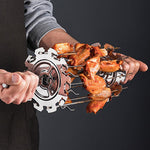 Rotating BBQ Grill Skewers