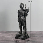 Samurai Knight Statue Retro European