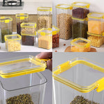 Vacuum Lid Transparent Storage Box