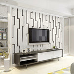 3D STRIPED NON-WOVEN WALLPAPER