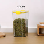 Vacuum Lid Transparent Storage Box