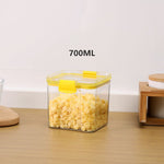 Vacuum Lid Transparent Storage Box