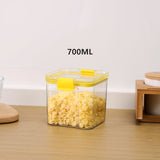 Vacuum Lid Transparent Storage Box