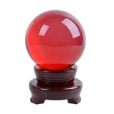 80mm Colorful Crystal Ball Paperweight