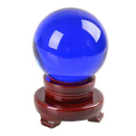 80mm Colorful Crystal Ball Paperweight