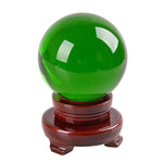 80mm Colorful Crystal Ball Paperweight