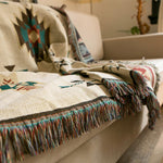 Bohemian Geometric Blanket