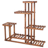 6 Tier Indoor Wood Plant Stand