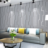 3D STRIPED NON-WOVEN WALLPAPER