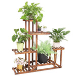 6 Tier Indoor Wood Plant Stand