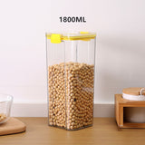 Vacuum Lid Transparent Storage Box