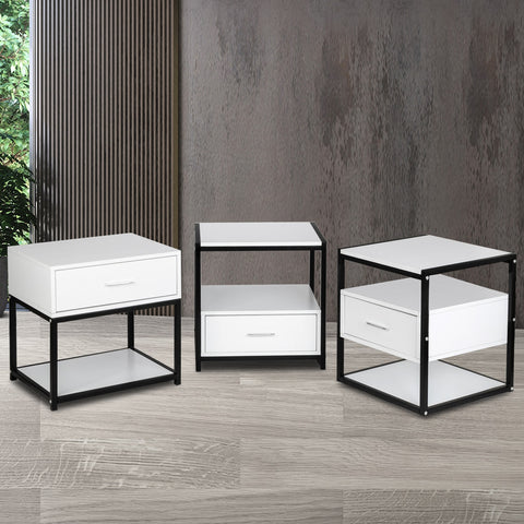 Modern Style Nightstand, End Table