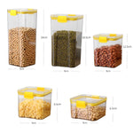 Vacuum Lid Transparent Storage Box