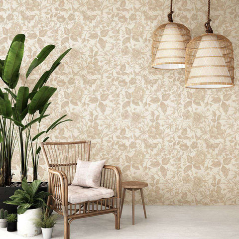 Vintage Floral Wallpaper