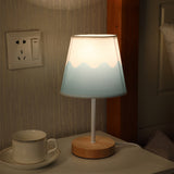 WOODEN TABLE LAMP