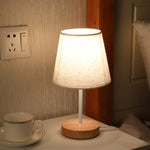 WOODEN TABLE LAMP