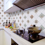 OIL PROOF KITCHEN WALLPAPER