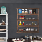 Wooden Spice Rack Wall Mount