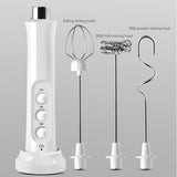 Rechargeable Electric Milk Frother, Mixer