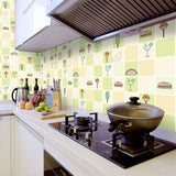 OIL PROOF KITCHEN WALLPAPER