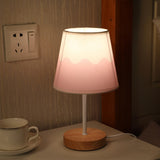 WOODEN TABLE LAMP