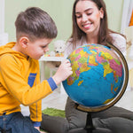 Desktop World Globe for Teaching Geography