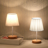 WOODEN TABLE LAMP