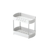 Under Sink 2 Tier Storage Rack